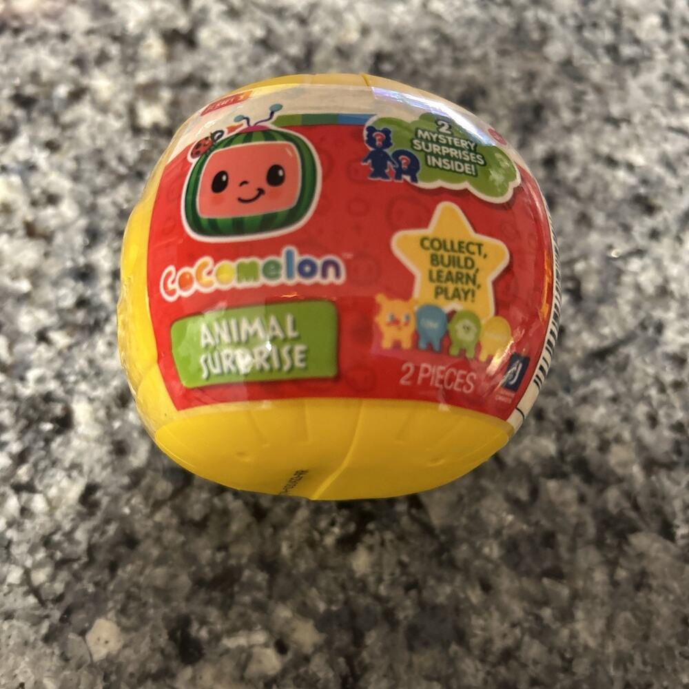 Cocomelon Animal Surprise Mystery Ball Series 2 Yellow
